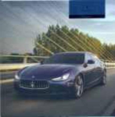 Maserati Ghibli brochure/auto folder of prijslijst '13-'19, Ophalen, Zo goed als nieuw, Overige merken