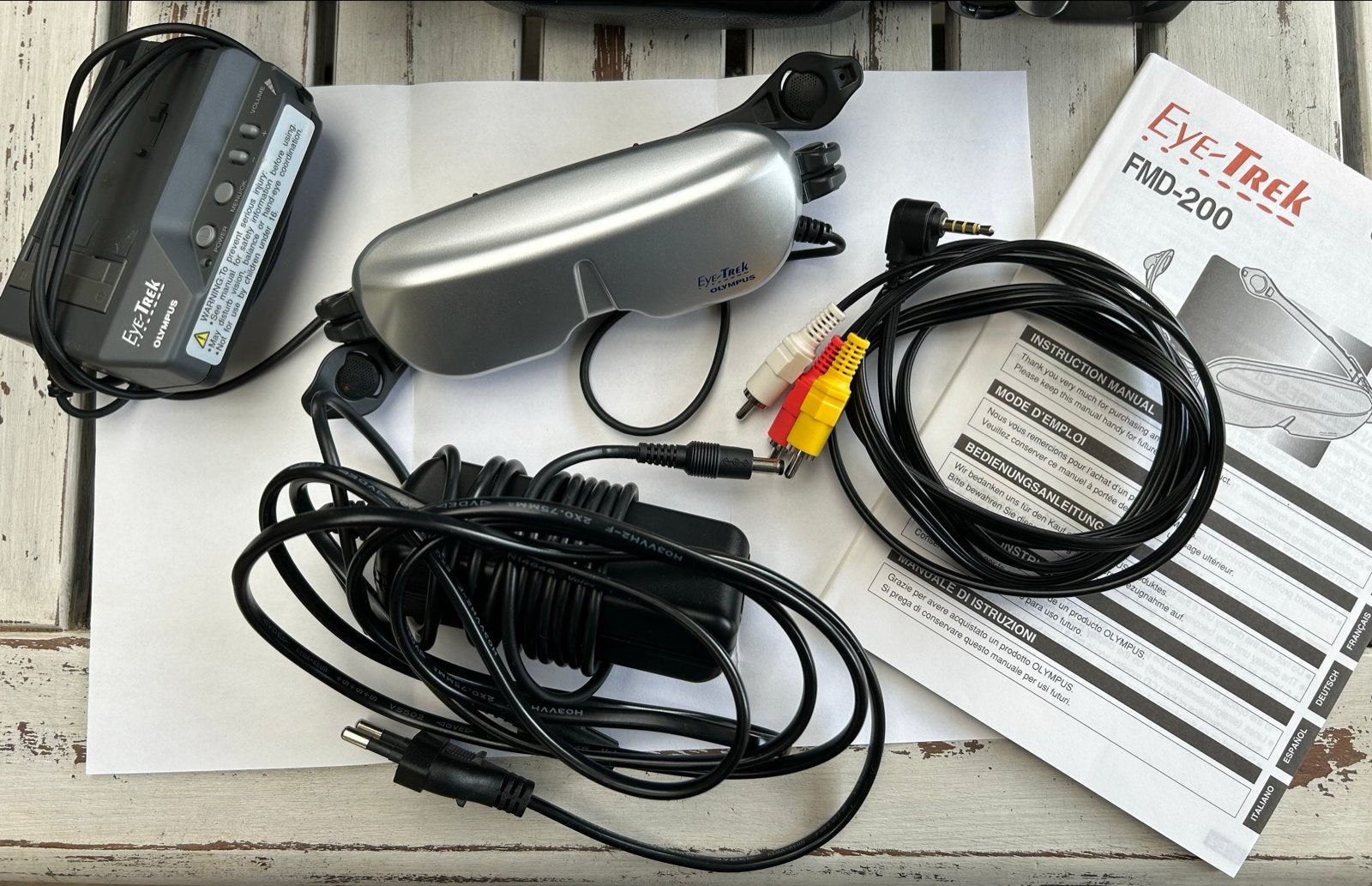 Olympus Eye-Trek FMD-200 VR-bril, Ophalen of Verzenden, Zo goed als nieuw, VR-bril, Overige platformen