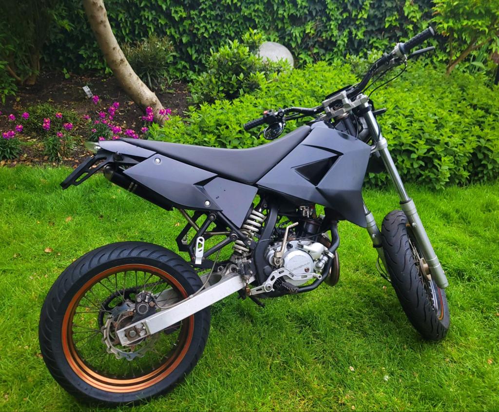 CPI SM 50 Supermoto, Fietsen en Brommers, Brommers | Overige merken, Ophalen, 6 versnellingen, Gebruikt, 50 cc