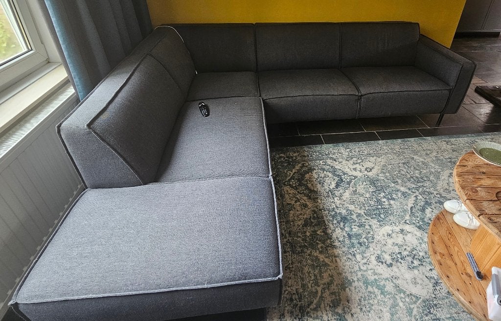 Hoekbank, Ophalen, 250 tot 300 cm, Gebruikt, Hoekbank