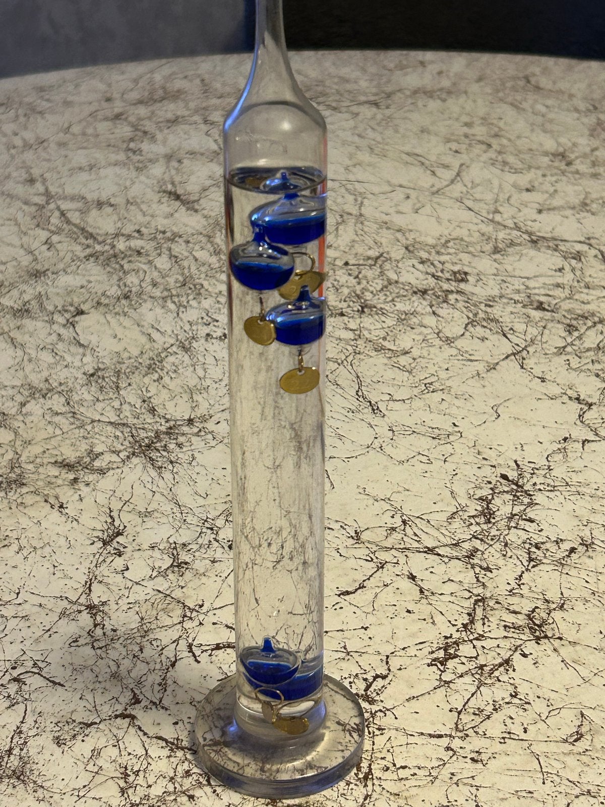 Galileo Thermometer - Decoratieve Thermometer, Huis en Inrichting, Decoratieve thermometer, Ophalen of Verzenden, Gebruikt, Glas