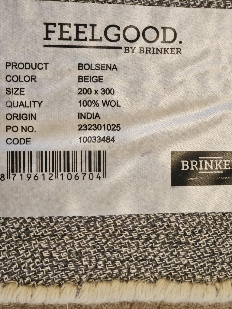 Vloerkleed Brinker, Brinker vloerkleden, Overige kleuren, Ophalen of Verzenden, Rechthoekig