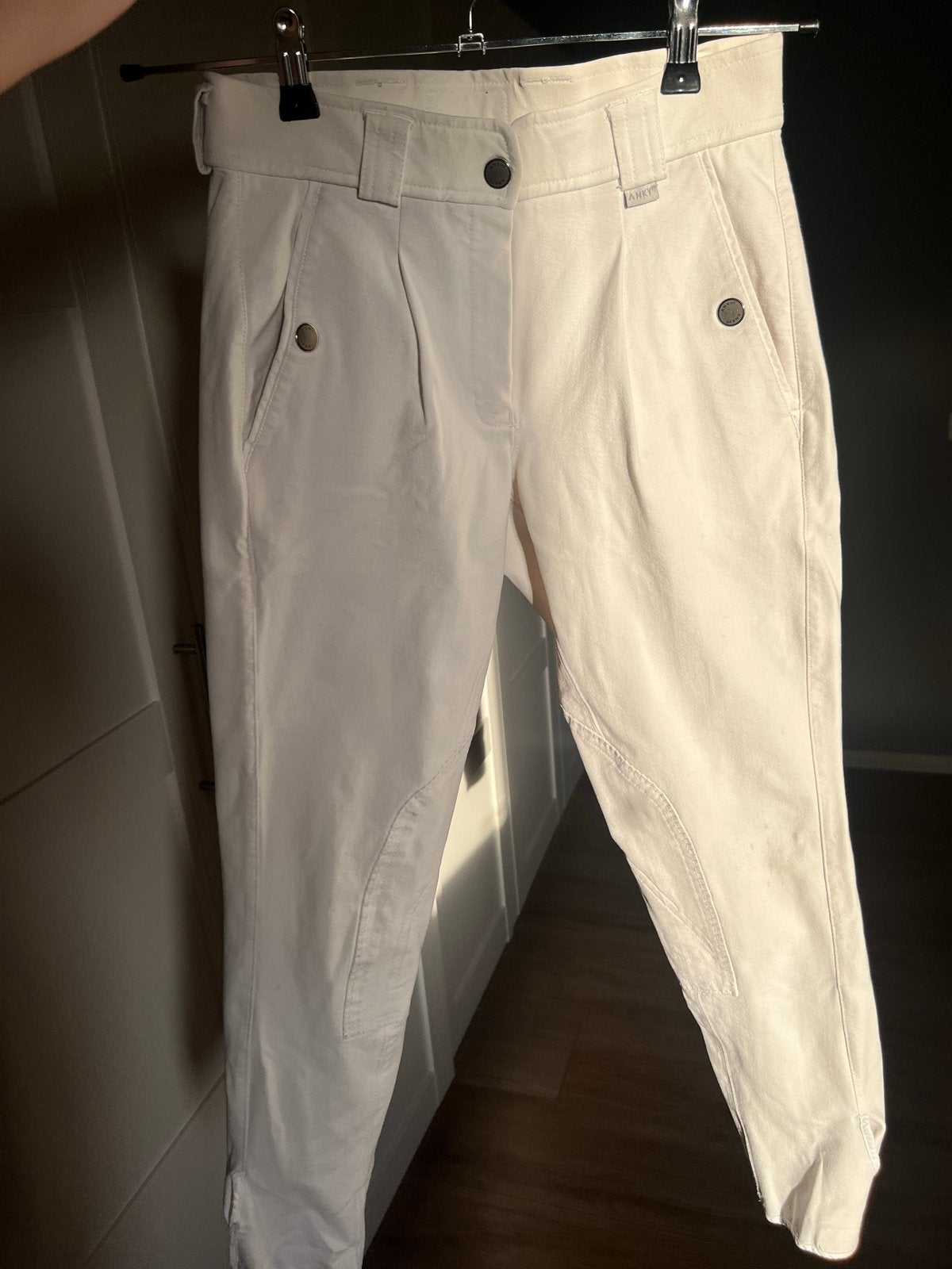Anky rijbroek wit - maat 36 (S), Dieren en Toebehoren, Ophalen, Gebruikt, Dressuur, Onderkleding