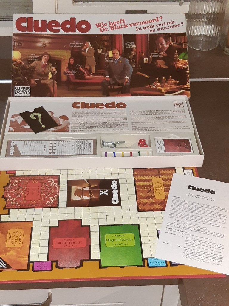 Cluedo Clipper vintage uutmuntende staat, Ophalen of Verzenden