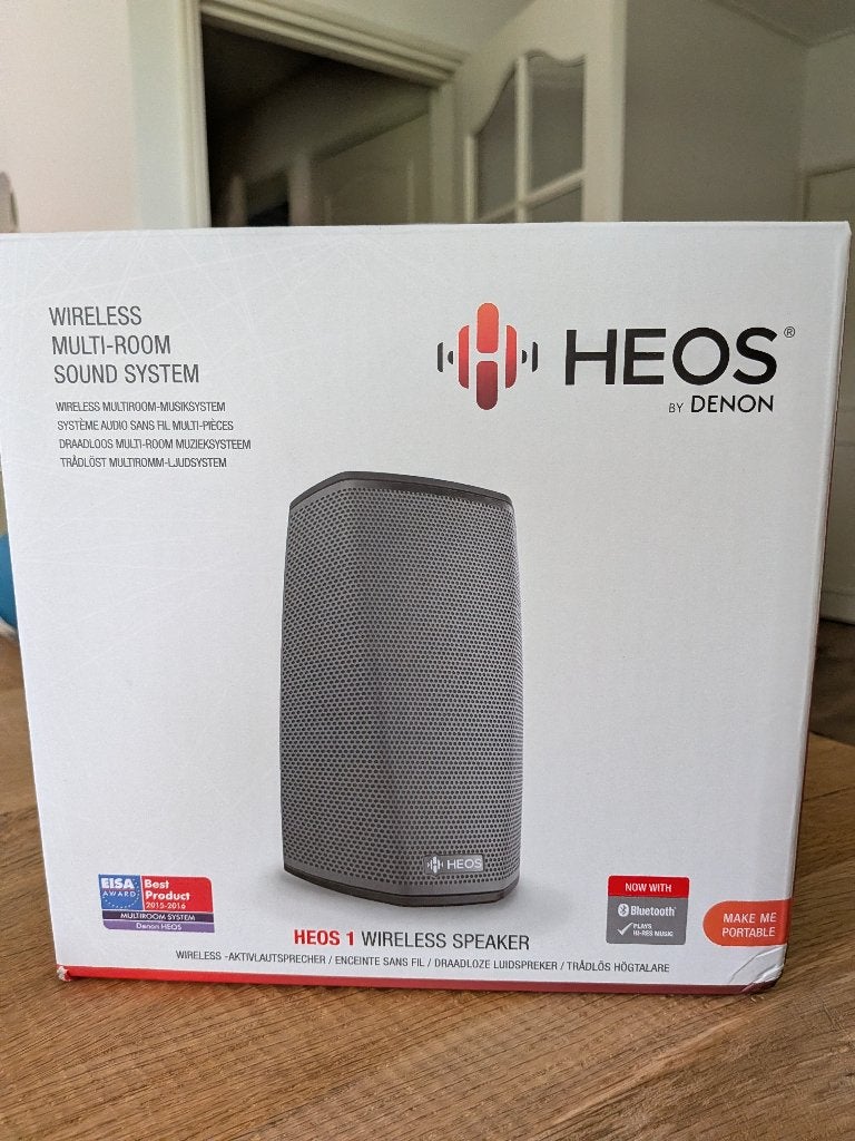 Heos Wireless speaker, Ophalen, Gebruikt