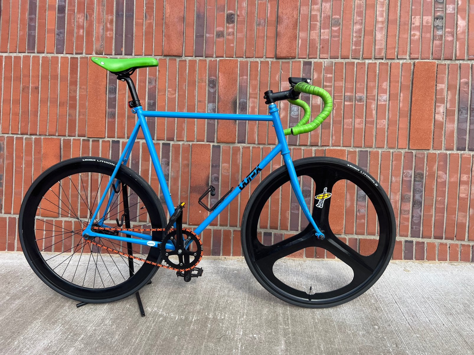 Single speed, Fietsen en Brommers, Minder dan 10 versnellingen, Staal, Zo goed als nieuw, Ophalen