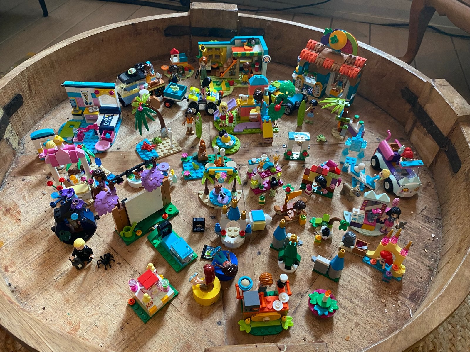 Grote partij LEGO Friends met instructieboekjes, Ophalen of Verzenden, Gebruikt, Overige merken