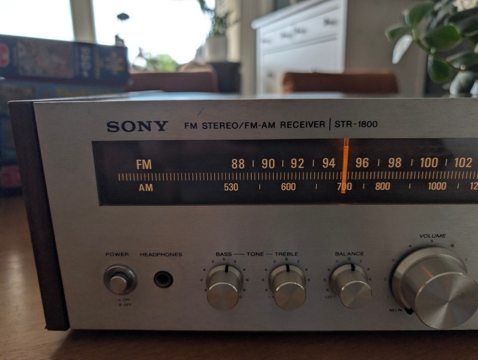Sony STR-1800 FM Stereo/FM-AM Receiver - Vintage Audio, Ophalen, Gebruikt, 60 tot 120 watt, Sony