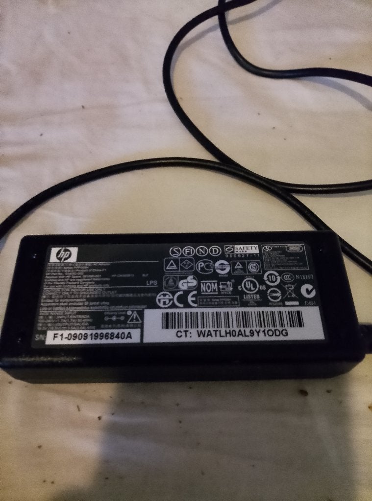 HP Laptop Adapter 18.5V / 3.5A, Computers en Software, Laptop-opladers, Ophalen of Verzenden, Zo goed als nieuw, HP lader