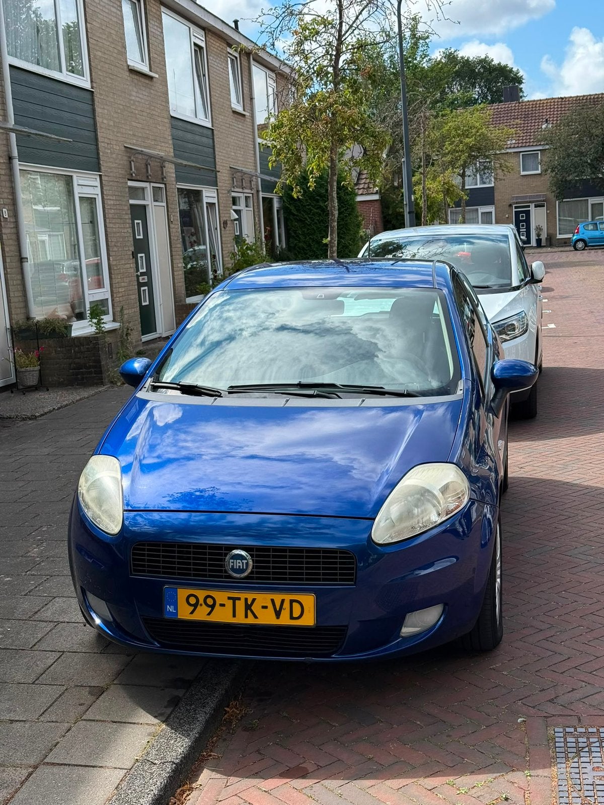 Fiat Punto 1.2 3DR 2006 Blauw/ distributie vervangen!, Auto's, 40 €/maand, 1242 cc, 4 cilinders, Origineel Nederlands