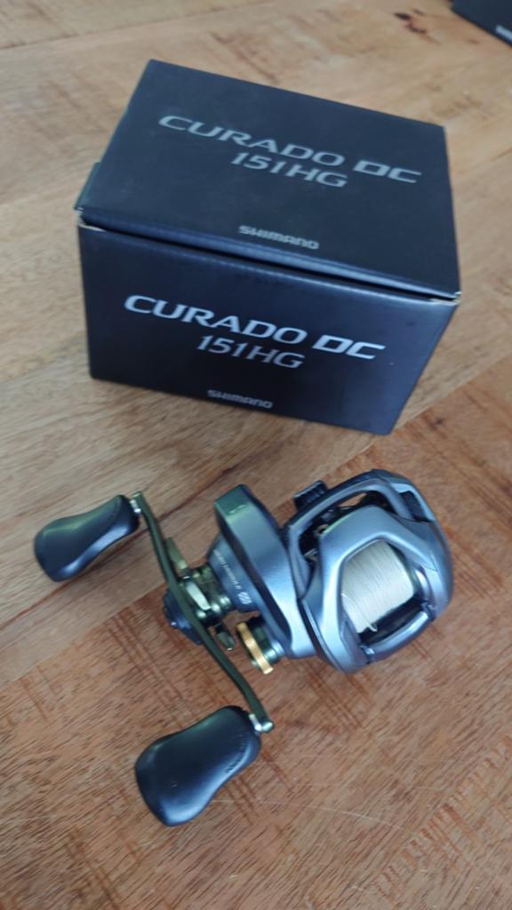 Shimano curado dc 151 HG, Watersport en Boten, Ophalen of Verzenden
