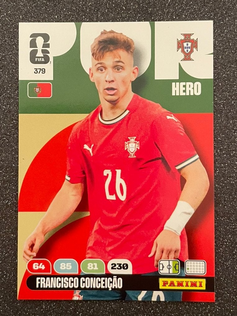 Panini WORLD CUP 2026    CONCEIÇÃO    PORTUGAL, Verzenden, Zo goed als nieuw, Plaatje