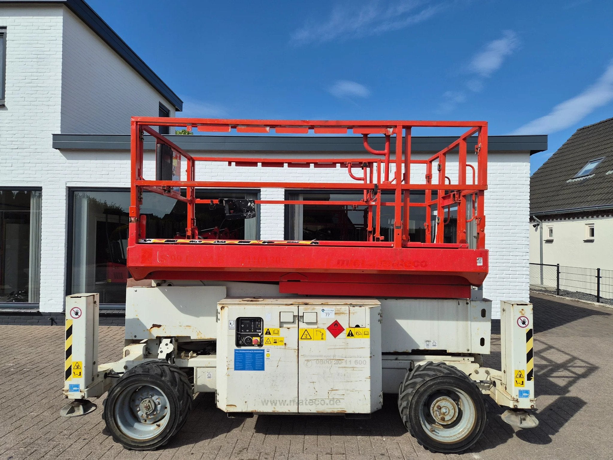 Genie Gs2696rt ruwterein hoogwerker 4x4 diesel (bj 2014)