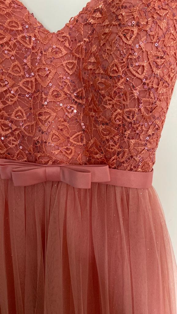 Gala jurk glitters maat s roze, Kleding | Dames, Gelegenheidskleding, Ophalen of Verzenden, Zo goed als nieuw, Roze, Galajurk