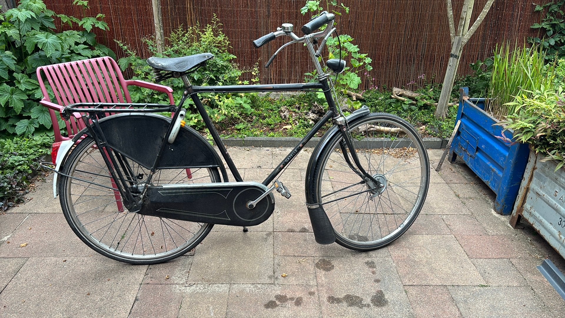 Gazelle Populair versnellingen trommelrem, Fietsen en Brommers, Fietsen | Tandems, Ophalen, Minder dan 10 versnellingen, Gebruikt