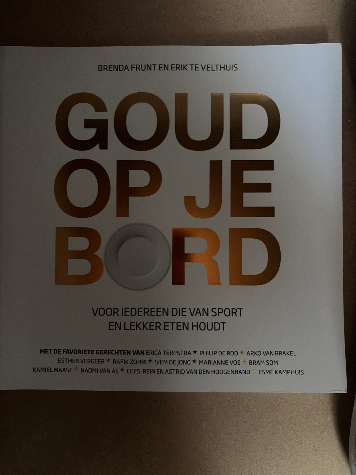 Goud op je Bord - Sportief Kookboek, Ophalen of Verzenden, Zo goed als nieuw, Voorgerechten en Soepen, Gezond koken