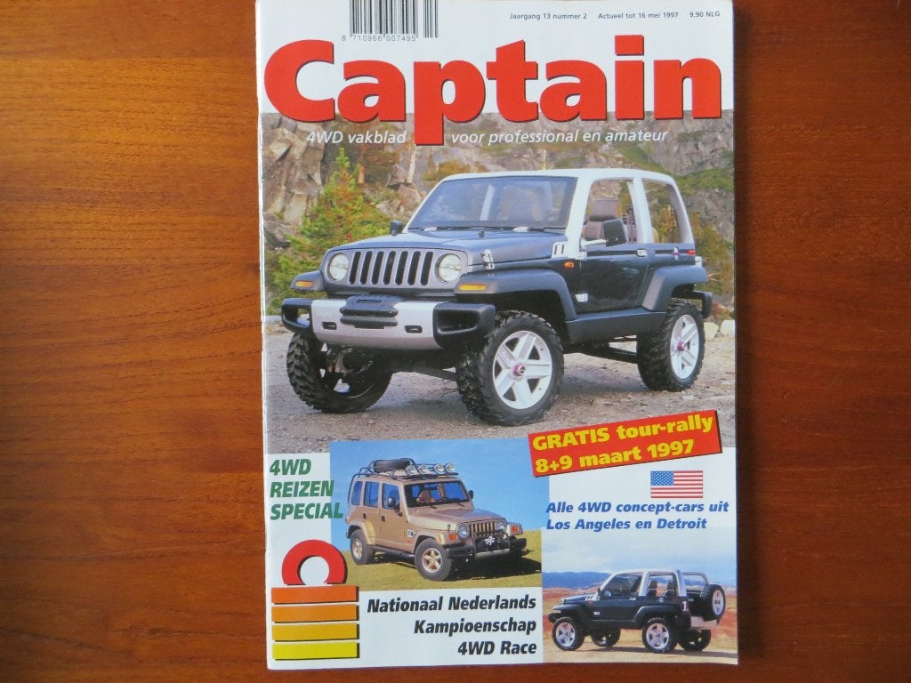 Captain 4WD 97-2 Mercedes M-Klasse, Mitsubishi Montero Sport, Ophalen of Verzenden, Zo goed als nieuw, Mercedes