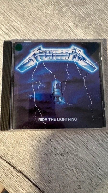 Metallica – Ride The Lightning CD, Ophalen of Verzenden, Zo goed als nieuw