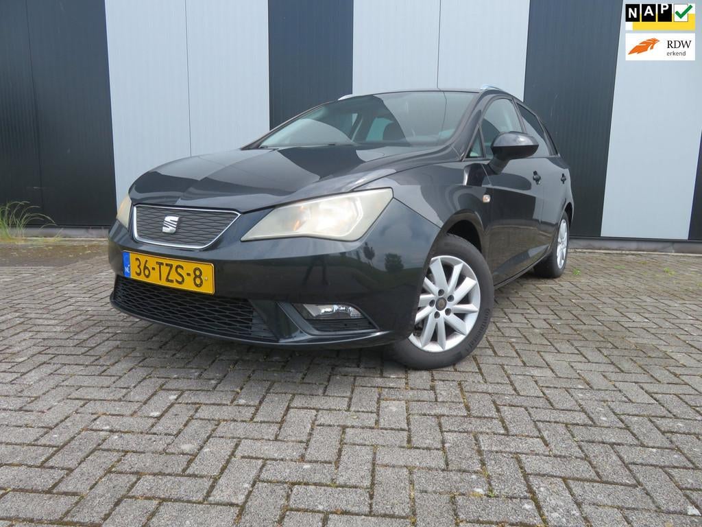 Seat Ibiza ST 1.2 TDI Style Ecomotive, Auto's, Voorwielaandrijving, Euro 5, Gebruikt, Zwart