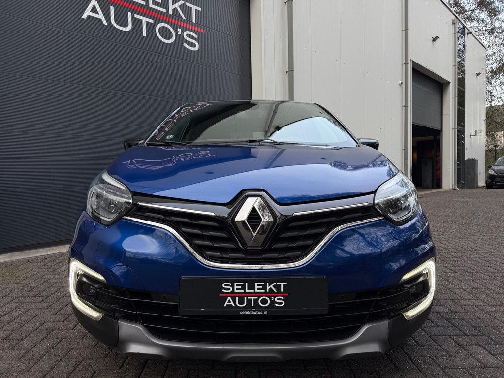 Renault Captur 1.3 TCe Version S Automaat/Cruise/LED/Navigat, Auto's, Renault, Gebruikt, Zwart, 4 cilinders, 150 pk