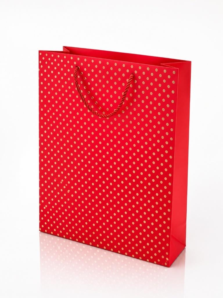 Partij cadeautassen met stippen print, NHP International, Overige typen, Ophalen of Verzenden, Info@nhp-international.com