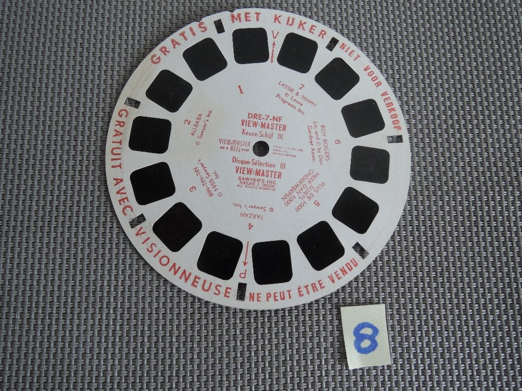 Viewmaster keuze schijfje III (8), Ophalen of Verzenden