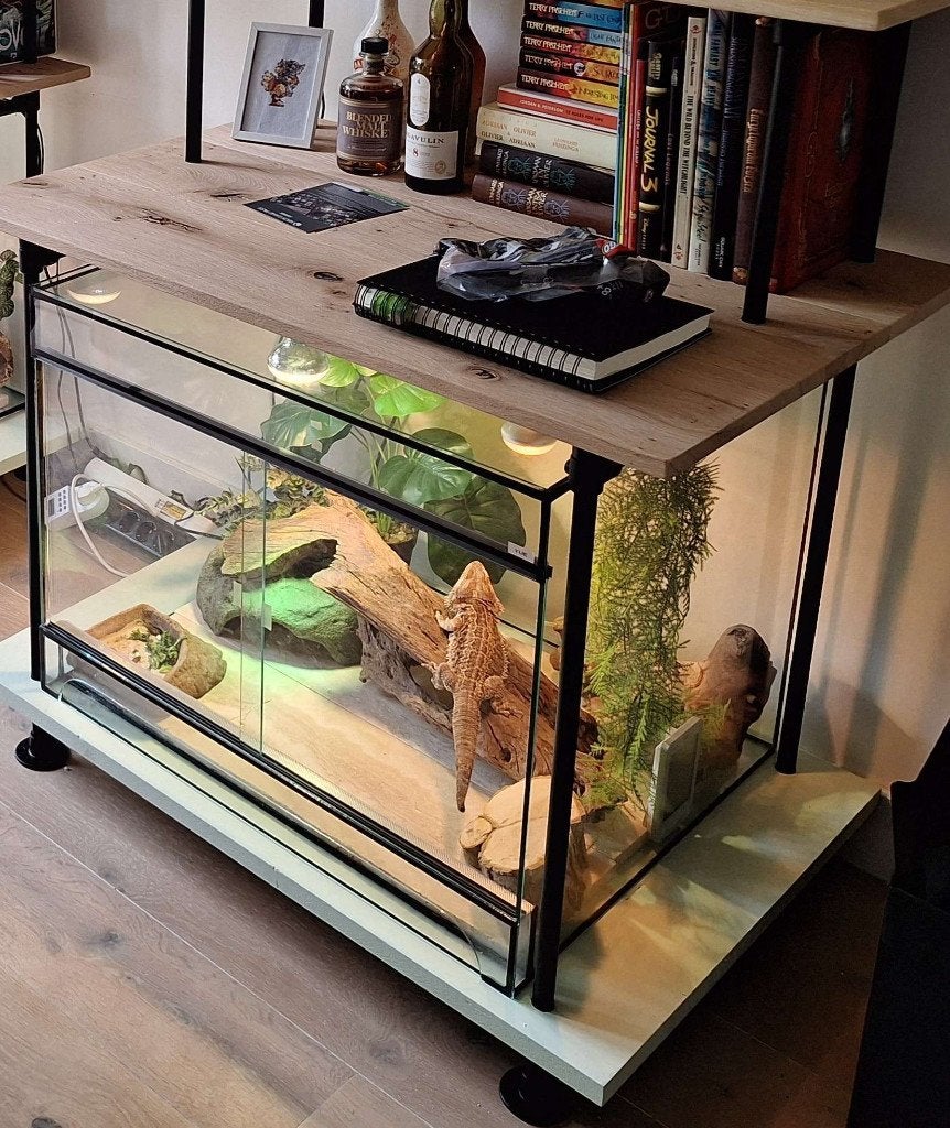 Terrarium, Dieren en Toebehoren, Ophalen, Zo goed als nieuw, Terrarium of Paludarium