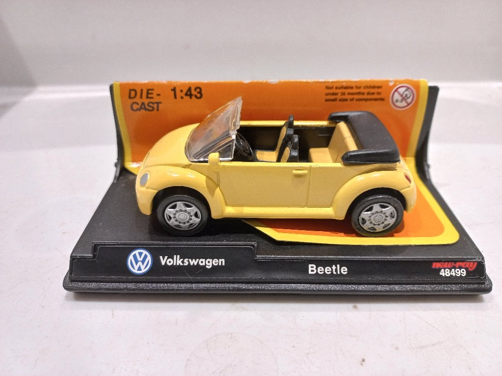 VW Beetle cabriolet New Ray 1:43 modelauto 139, Hobby en Vrije tijd, Ophalen of Verzenden, Nieuw, Auto, Overige merken