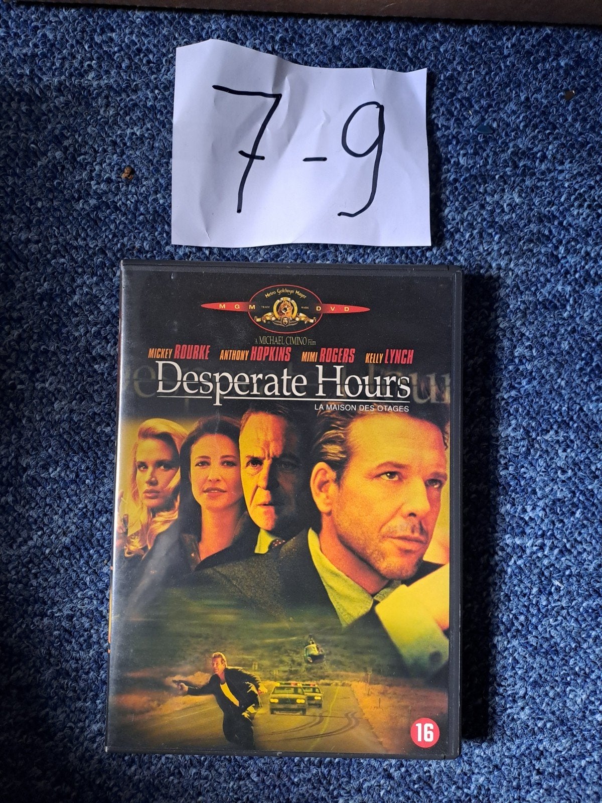 Desperate Hours DVD - Actiethriller met Mickey Rourke, Vanaf 16 jaar, Ophalen of Verzenden, Gebruikt, Actiethriller