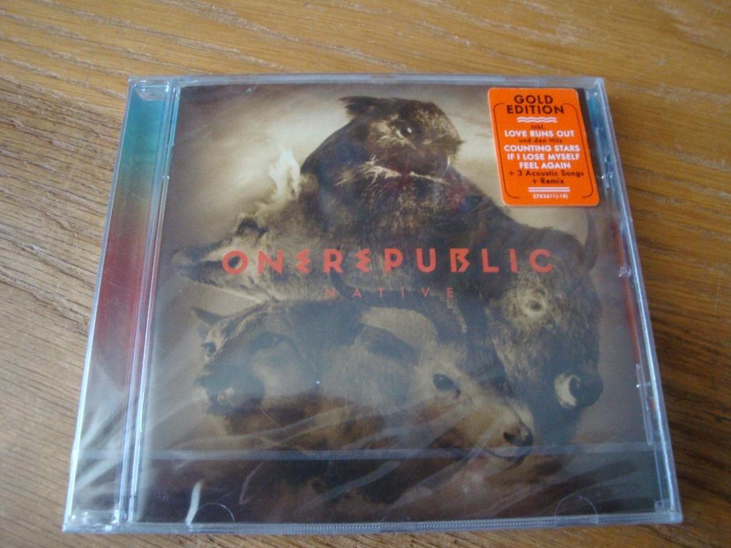 One Republic - Native(Gold Edition 4 Bonus tracks)(sealed cd, Ophalen of Verzenden, Zo goed als nieuw