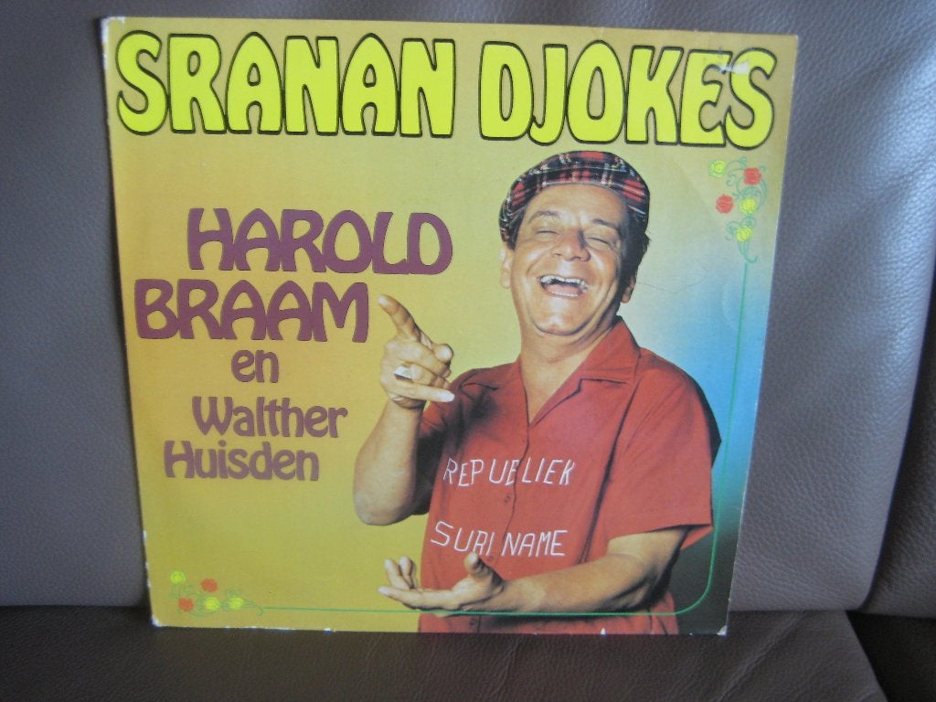 Harold Braam En Walther Huisden – Sranan Djokes, LP, Ophalen of Verzenden, Zo goed als nieuw, 12 inch