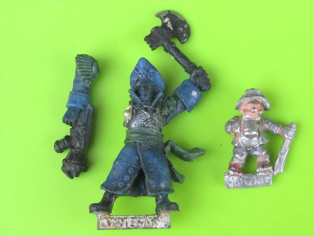40k Commissar, Met verf, Verzenden, Figuurtje(s), Warhammer 40000
