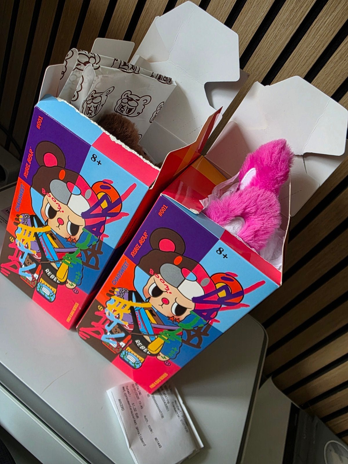 2 nieuwe Rebel Bear blindboxen - helaas dubbel, Ophalen of Verzenden, Nieuw