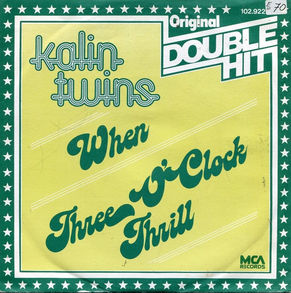 KALIN TWINS  -  When, Gebruikt, 7 inch, Pop, Fotohoes