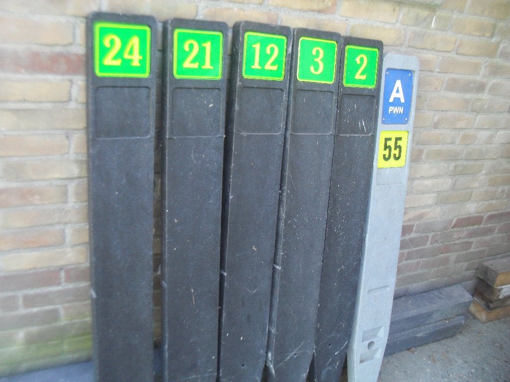 Huisnummers-Bermpaaltjes, Ophalen, Nieuw
