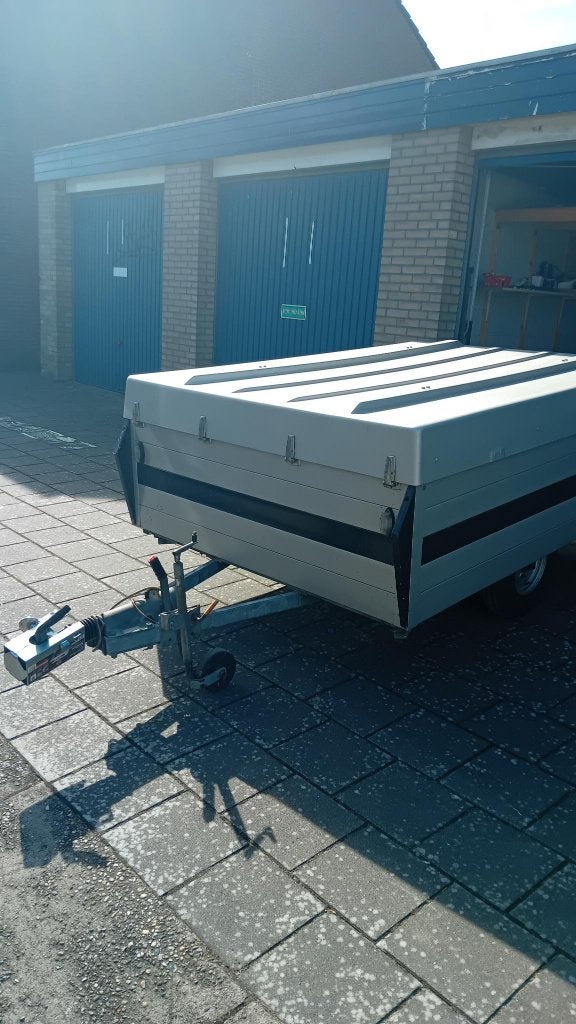 'Bed op wielen' alias kampeerwagentje of vouwwagen, Caravans en Kamperen, Vouwwagens, Ophalen, Antraciet, Tot en met 2, Overige merken