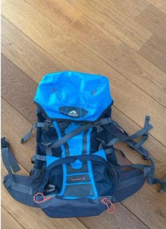 VAUDE Asymmetric 40 Trekking Rugzak met Regenhoes, Ophalen of Verzenden, Zo goed als nieuw, Rugzak