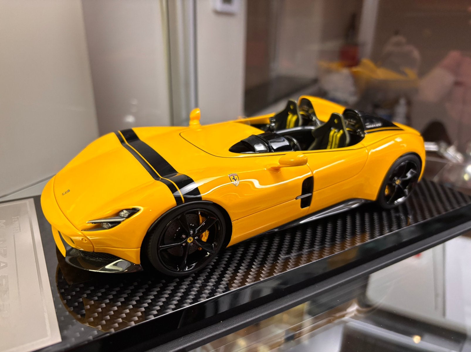 Ferrari SP2 Giallo modena CE 18 HQ model 1:18, ., Nieuw, Ophalen of Verzenden, CE