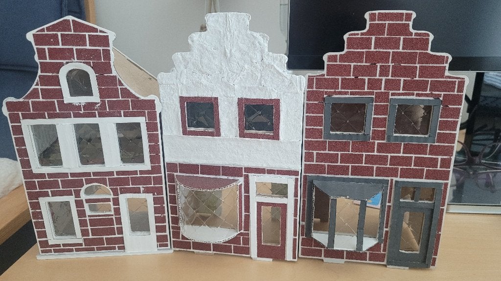 GRATIS Action Huisjes, Ophalen, Gebruikt, Overige thema's, Overige materialen