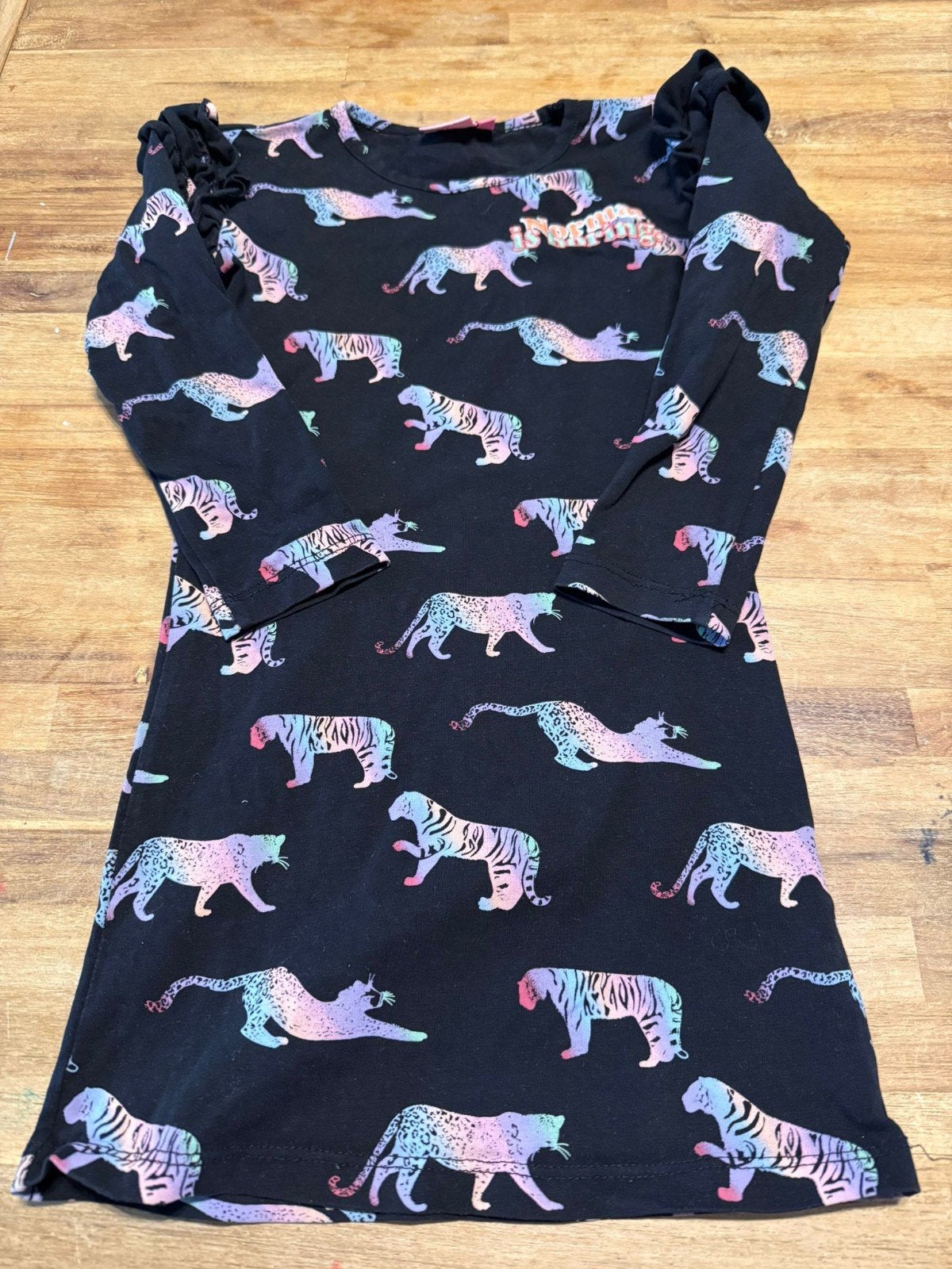 2x O'Chill jurk tijgerprint maat 104/110 en 116/122, Ophalen of Verzenden, Gebruikt, Meisje