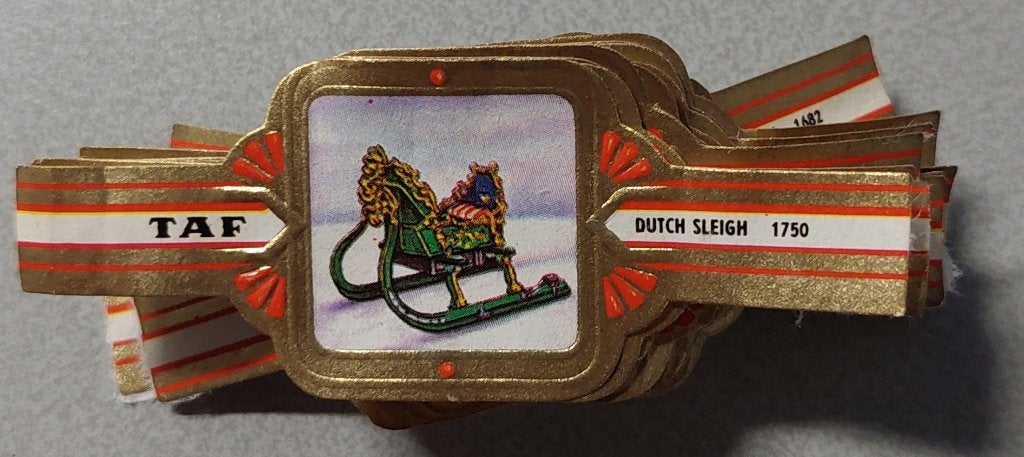 Sigarenbandjes, Ophalen of Verzenden, Gebruikt, Sigarenbandjes