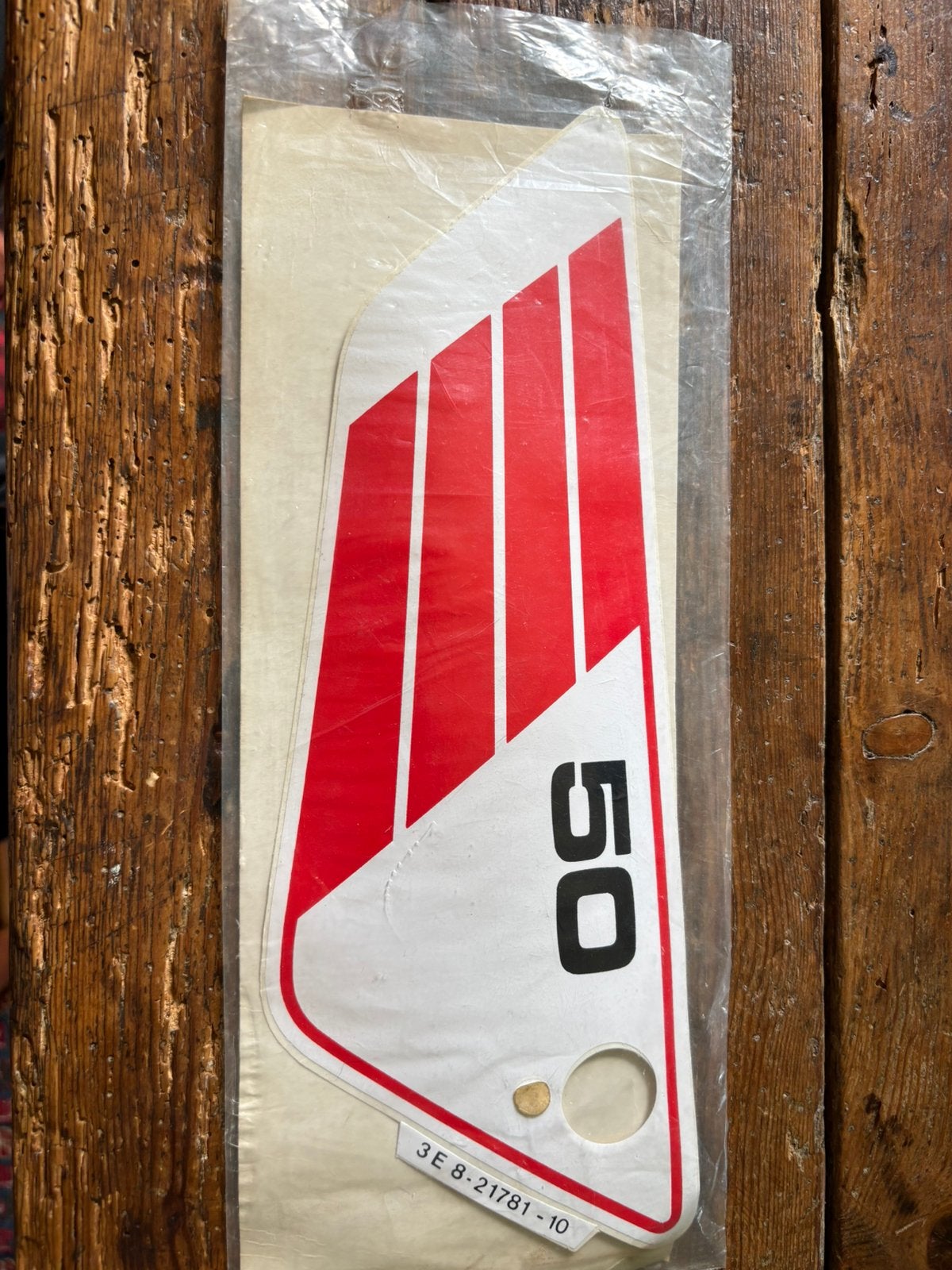 Yamaha FS1 3e8 sticker, Verzenden, Zo goed als nieuw, Yamaha