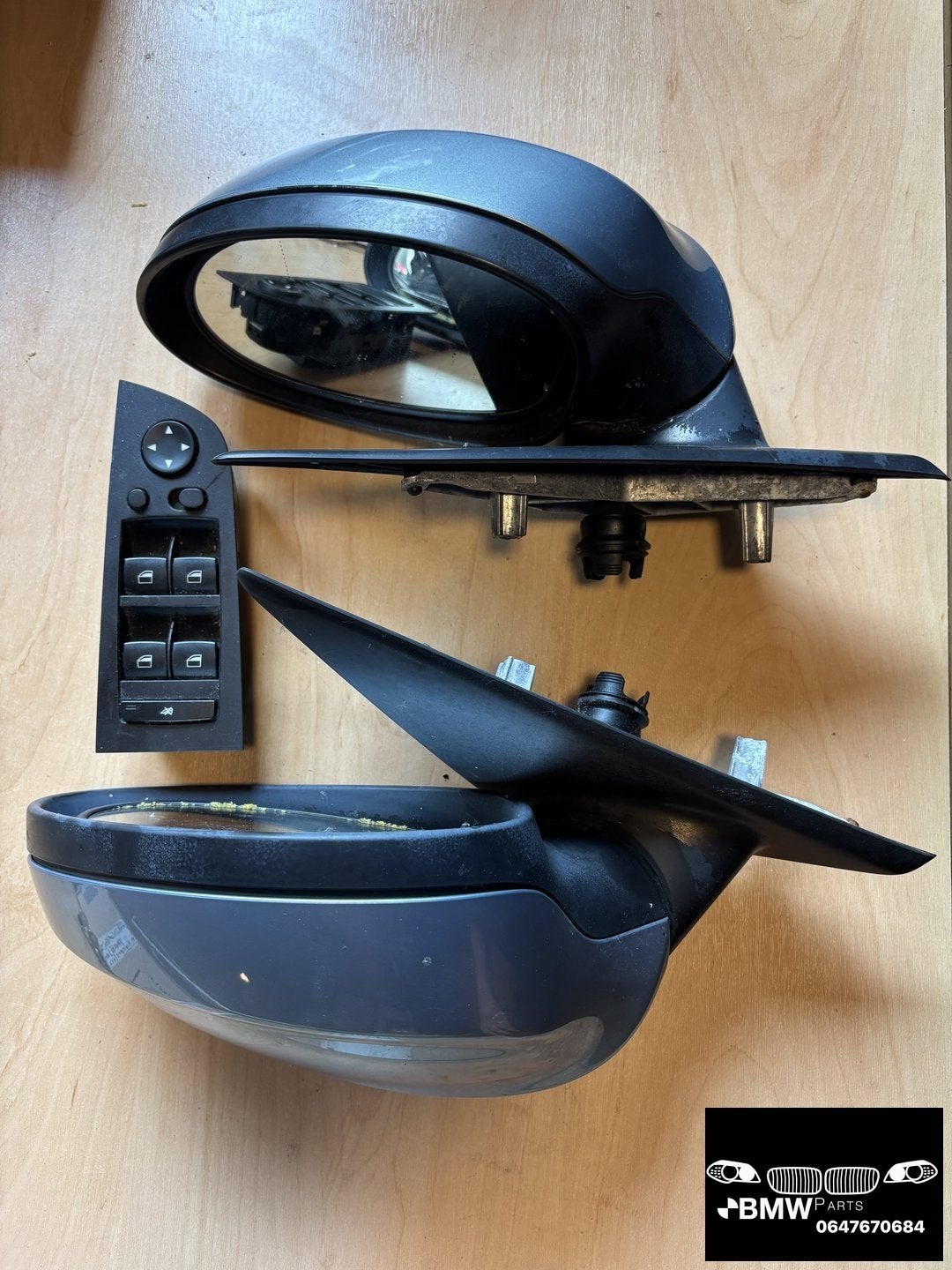 Set spiegel klapfunctie Bmw 3-Serie E90 E91 grijs, Auto-onderdelen, Spiegels, Gebruikt, -, Ophalen of Verzenden, -