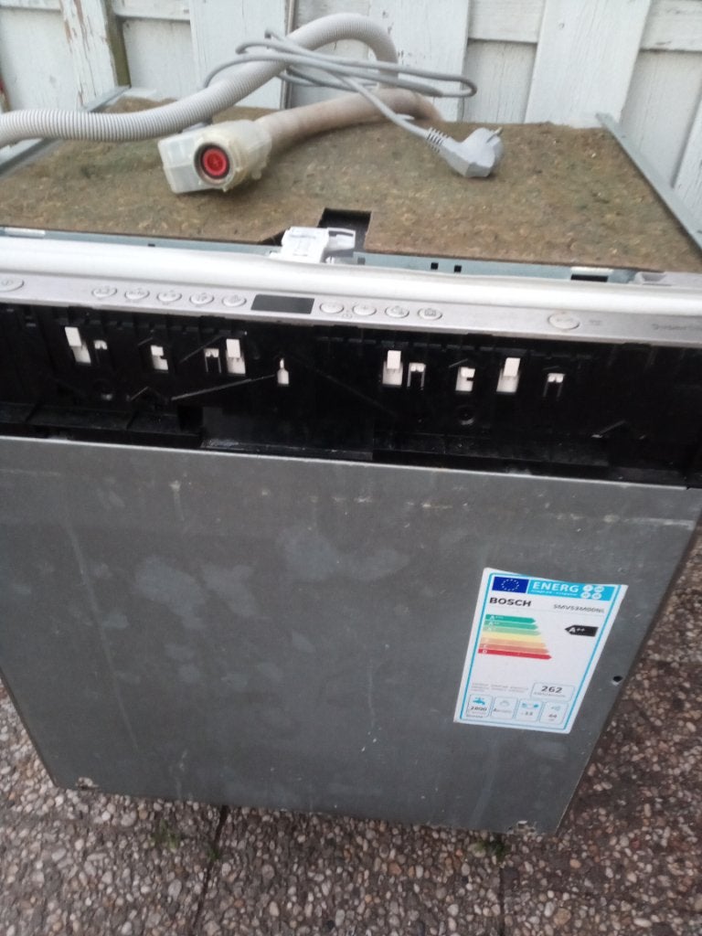 Vaatwasser, Ophalen, Gebruikt, 22 liter of meer, Inbouw