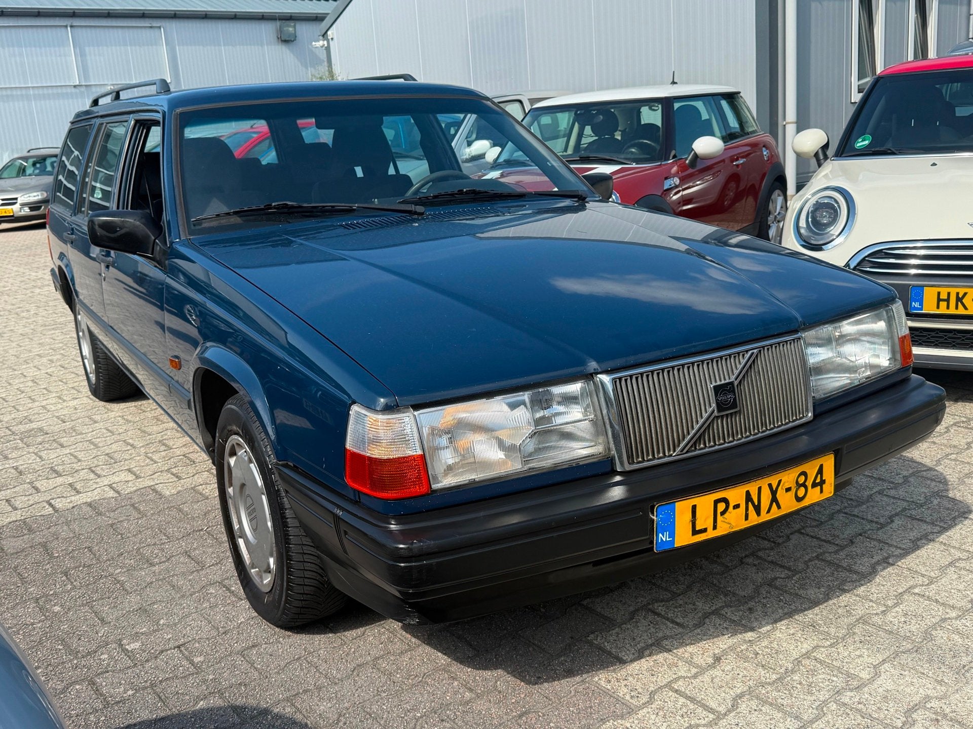 Volvo 940 2.3i Turbo Polar 1995 LPG-G3 APK 2028 NETTE AUTO, Auto's, Volvo, Gebruikt, 4 cilinders, 700 kg, Blauw