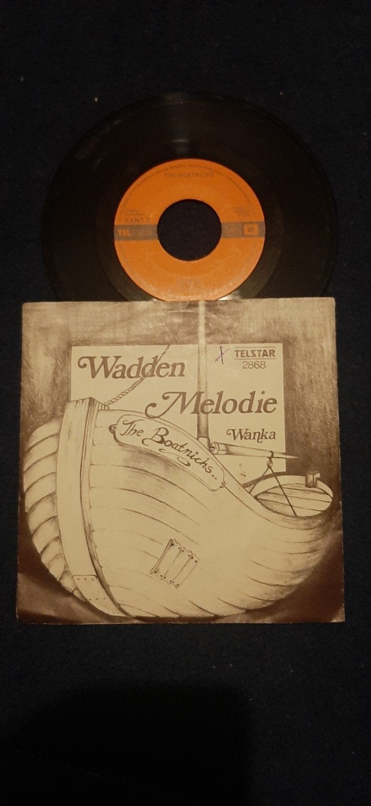 The Boatnicks - Wadden Melodie / Wanka (Single), Gebruikt, Originele persing, 7 inch, Single