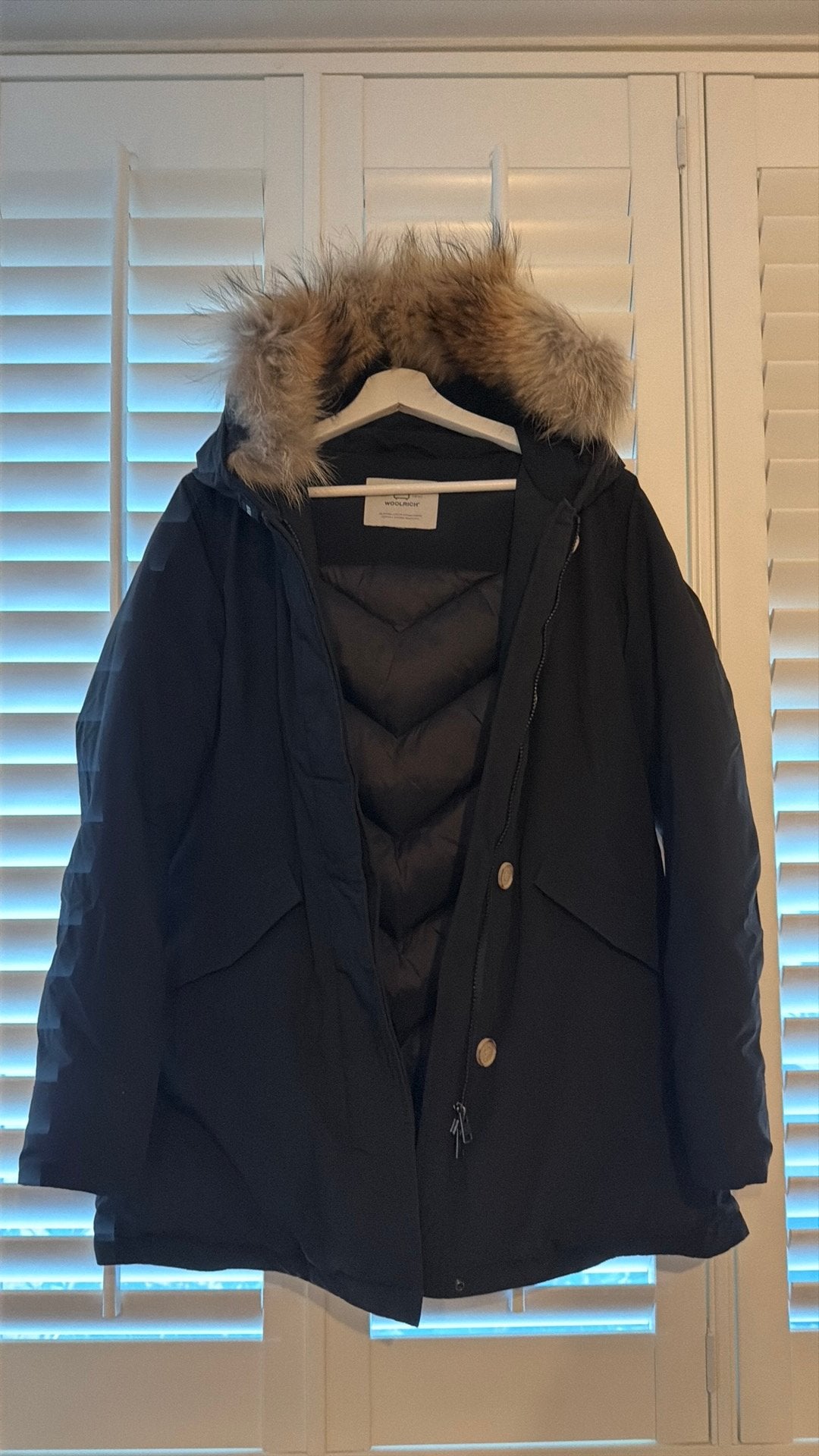 Woolrich xs / 16 winter ias, Ophalen of Verzenden, Zo goed als nieuw, Maat 34 (XS) of kleiner, Zwart