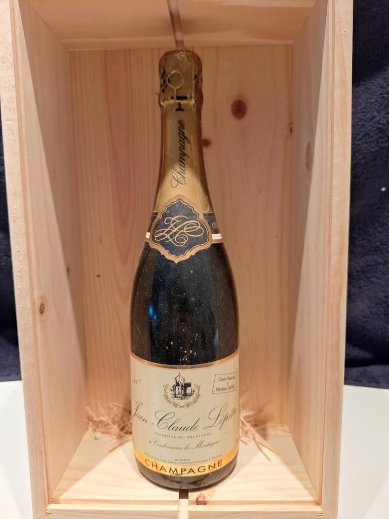 Jean-Claude Lepitre Champagne Brut 2 flessen beschikbaar., Gebruikt, Frankrijk, Ophalen of Verzenden, Champagne