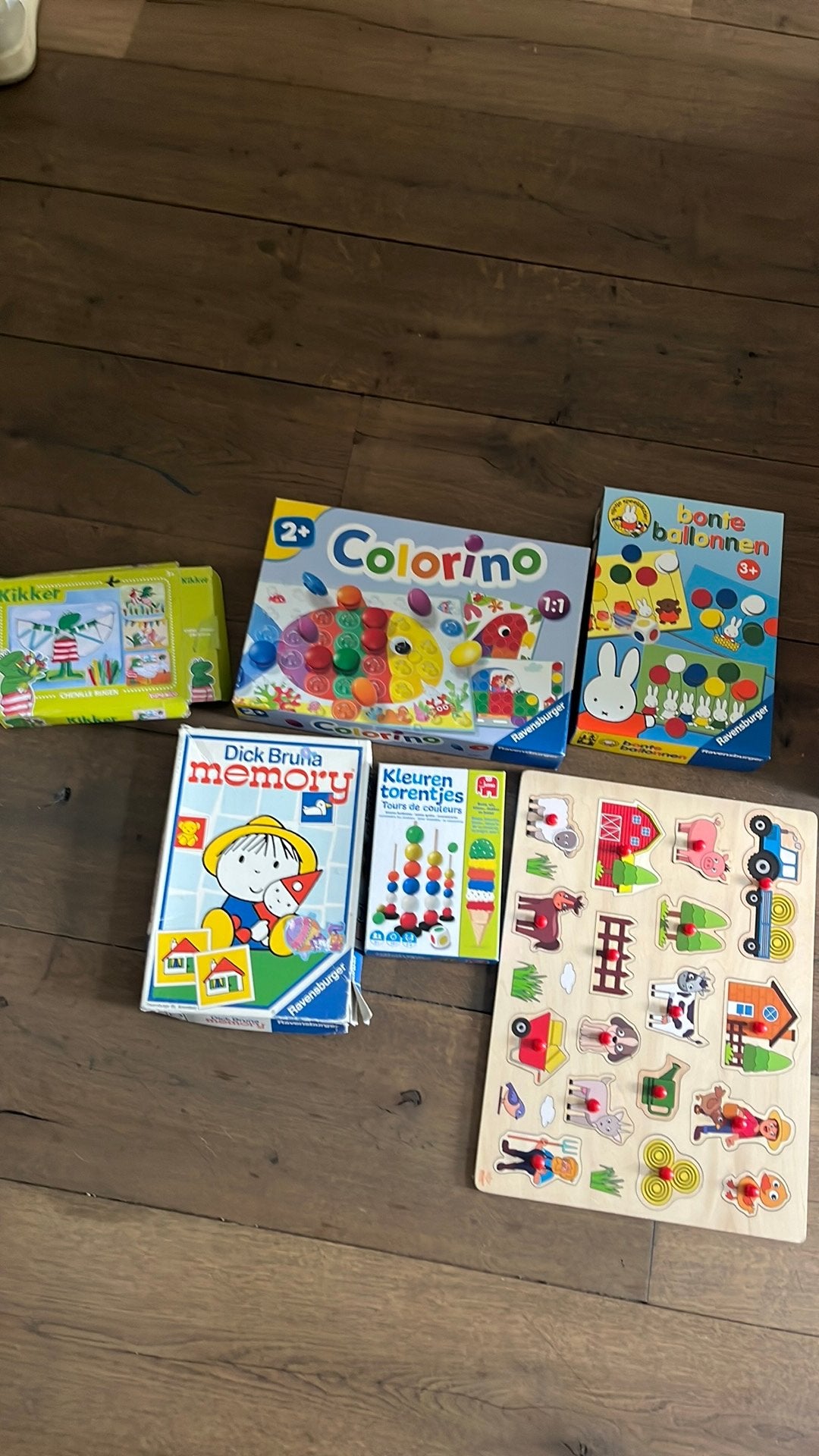 Spelletjes kids 2-4 jaar, Ophalen, Zo goed als nieuw