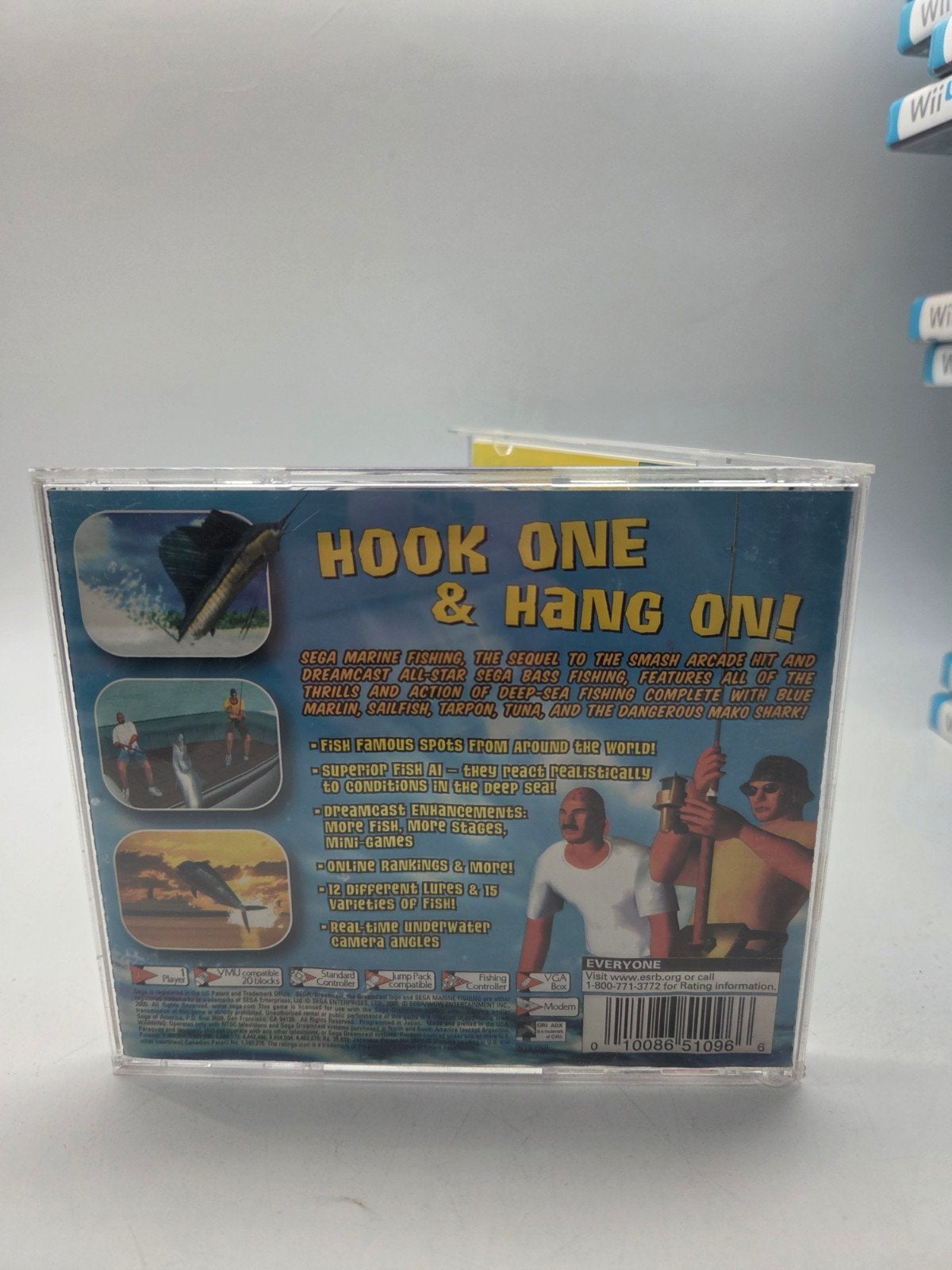 Sega Marine Fishing - Dreamcast Game, Spelcomputers en Games, Gebruikt, Ophalen of Verzenden, Info@sega.com, Vanaf 3 jaar